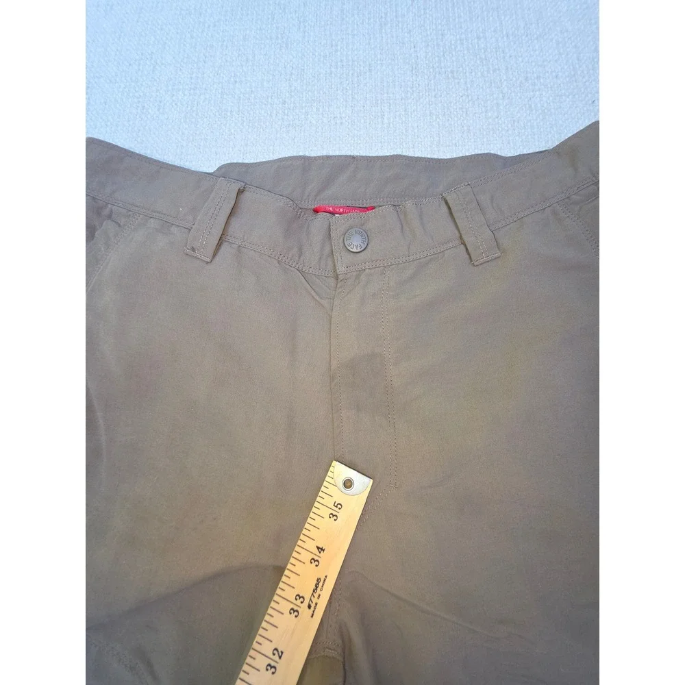 The North Face Horizon Cargo Shorts Mens 35 Khaki Tan Lightweight Hiking Outdoor